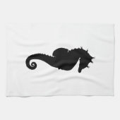 Zwart-witzeepaardje Theedoek (Horizontaal)