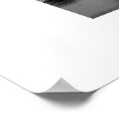 Zwart-witzwart-witzwart-witkorrels Poster (Hoek)