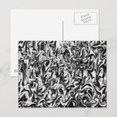 Zwart-witzwijn Briefkaart (Voorkant / Achterkant)