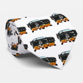 Zwart_Z28_3G Stropdas (Opgerold)