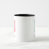 Zwart Zakelijk Logo Aangepaste Promotie Mok (Midden)
