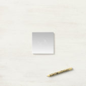 Zwart Zakelijk logo Bedrijf Promotionele Custom Post-it® Notes (Op bureau)