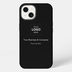 Zwart Zakelijk Logo Template met Luxe Uiterlijk iPhone 13 Hoesje