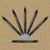 Zwart Zakelijk Merk op Pen