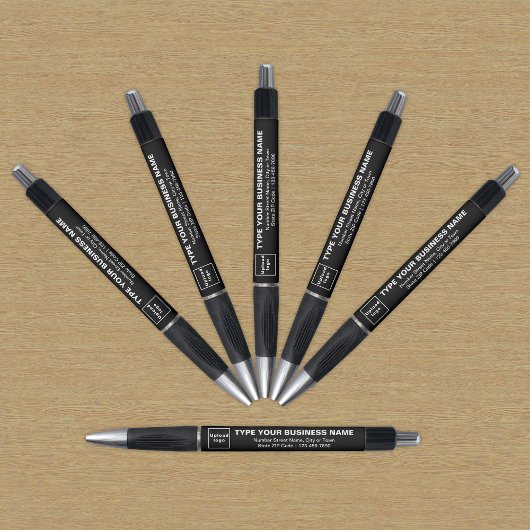 Zwart Zakelijk Merk op Pen