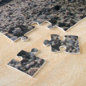 Zwart zandstrand in Hawaï Legpuzzel (Zijkant)