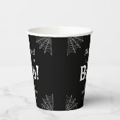 Zwart Ze vond haar Boo Halloween Bruidsdouche Papieren Bekers (Links)