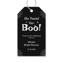 Zwart Ze vond haar Boo Halloween Bruiloft Borrel 