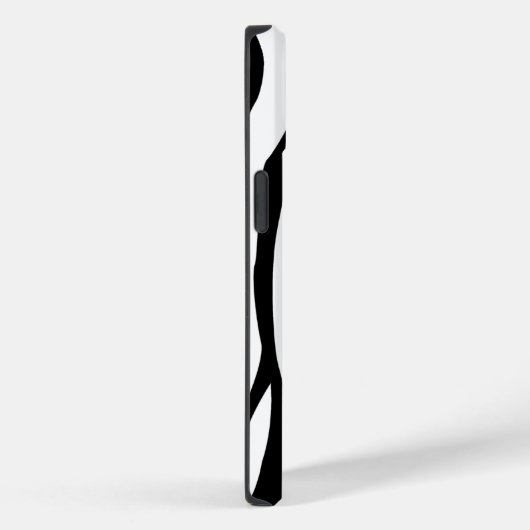 Zwart Zebra afdrukken Case-Mate iPhone Case (Achterkant / Rechts)