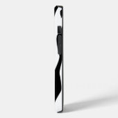 Zwart Zebra afdrukken Case-Mate iPhone Case (Achterkant / Links)