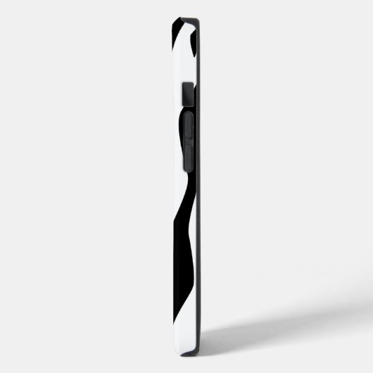 Zwart Zebra afdrukken Case-Mate iPhone Case (Achterkant / Links)