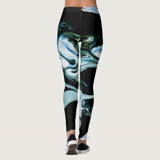 zwart zee leggings (Achterkant)