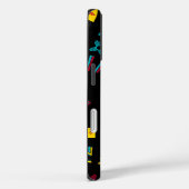 Zwart ZIA Collage iPhone 16 Beschermend hoesje NM (Achterkant / Rechts)