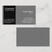Zwart zijband - Mid Grey Embossed Textuur Visitekaartje (Voorkant / Achterkant)