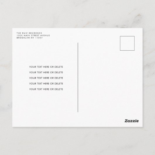 Zwart zilver grijs glitter ballon elke leeftijd ve briefkaart (Achterkant)