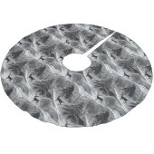 Zwart Zilver Kerstmispatroon#13 ID1009 Kerstboom Rok (Gekanteld)