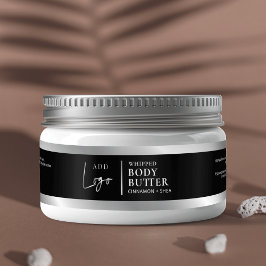 Zwart & Zilver Logo 4 OZ 120ml Cosmetische Potje L