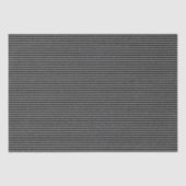 Zwart Zilveren Streep Moderne Minimale Boho Vakant Tissuepapier (Voorkant)