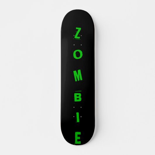 zwart, ZOMBIE Persoonlijk Skateboard (Voorkant)