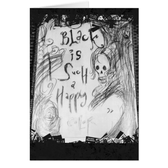 zwart zo'n vrolijke kleur (Voorkant)