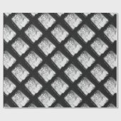 zwart zo'n vrolijke kleur cadeaupapier (Vlak)