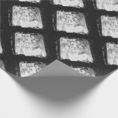 zwart zo'n vrolijke kleur cadeaupapier (Hoek)