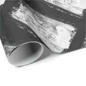 zwart zo'n vrolijke kleur cadeaupapier (Rol Hoek)