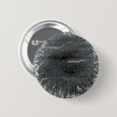 Zwart Zon zilvergrijs grafiet abstract Ronde Button 5,7 Cm (Voorkant /achterkant)