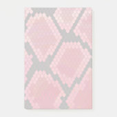 Zwart-zwart en rood afdrukken post-it® notes (Voorkant)