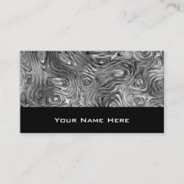 Zwart zwart visitekaartje