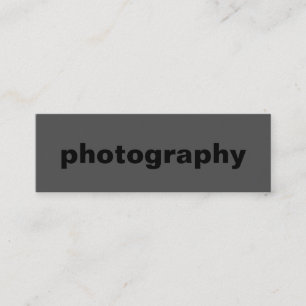 Zwart zwart-wit grijs standaard Visitekaartje