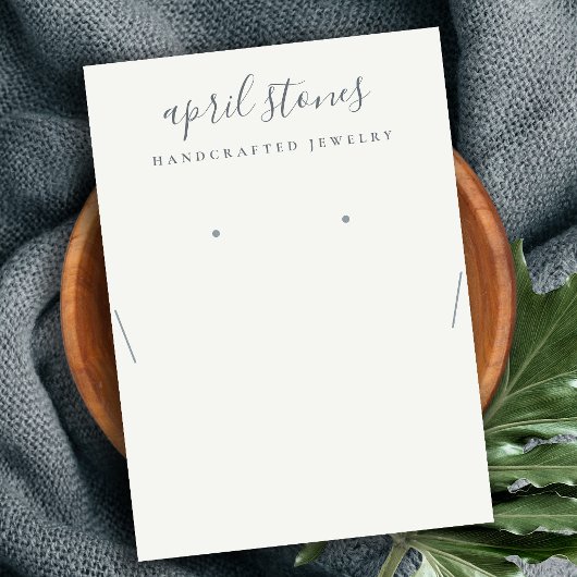 Zwart zwart wit Ketting met taakweergave Visitekaartje