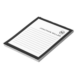 Zwart zwart zwart-wit zwart notitieblok