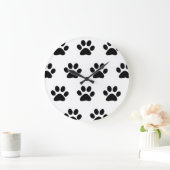 Zwart zwart, zwart, zwart, stijlvol, 2021 grote klok (Huis)