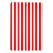 Zwart zwart zwart zwart wit Stripes Mini Klembord (Achterkant)