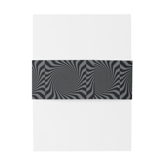 Zwart Zwemel BEHOUD KALK Uw Creatieve Tekst Uitnodigingen Wikkel (Achterkant Voorbeeld)