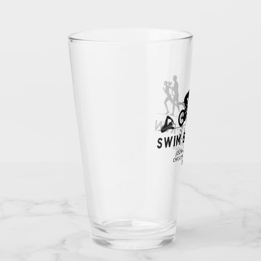 Zwart · Zwemfiets Run Triathlon Icon Series Glas (Rechts)