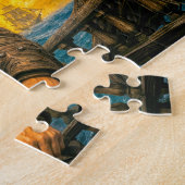 Zwartbaard Piraat Storm Portret Legpuzzel (Zijkant)