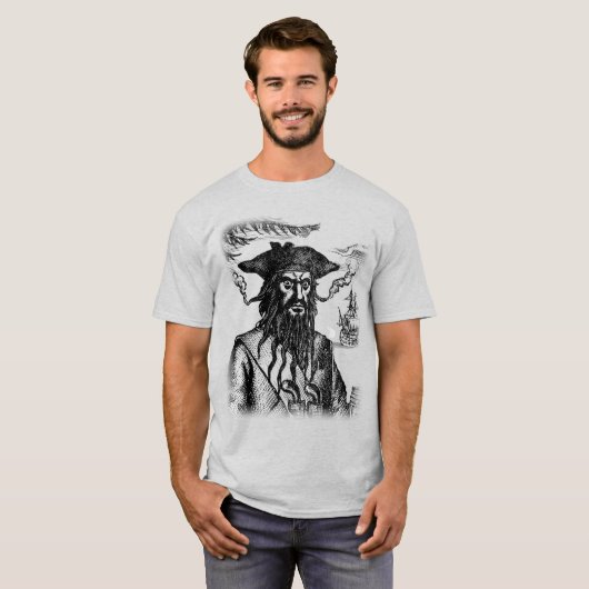 Zwartbaard t-shirt (Voorkant volledig)