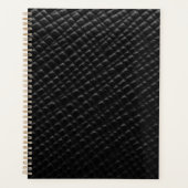 Zwartbakleder Planner (Voorkant)