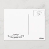 Zwartbellen Briefkaart (Achterkant)
