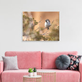 zwartbonte mus canvas afdruk (Insitu (Woonkamer))