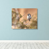 zwartbonte mus canvas afdruk (Insitu (Houten vloer))