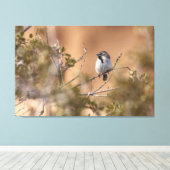 zwartbonte mus canvas afdruk (Insitu (Houten vloer))