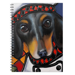 Zwartbruine Dachshund    Notitieboek
