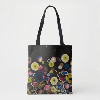 Zwartbubbeltetas Tote Bag