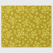 Zwartdoorngoud Cadeaupapier (Vlak)