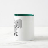 Zwarte 11-oz Combo-Mok Mok (Midden)