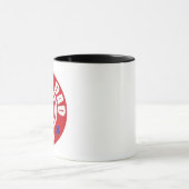Zwarte 11-oz Combo-Mok Mok (Midden)