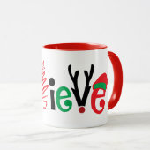 Zwarte 11-oz Combo-Mok Mok (Voorkant rechts)